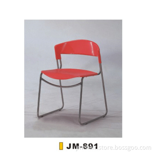 Plastic Chair with Chromed Finished Frame